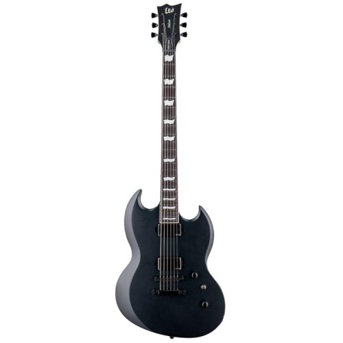 ESP LTD Viper-1000 Baritone Black Satin elektriskā ģitāra ESP LTD Viper-1000 Baritone Black Satin elektriskā ģitāra