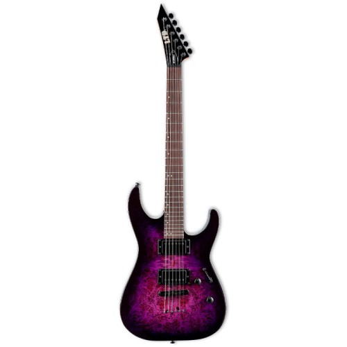 ESP LTD M-200DX Purple Burst elektriskā ģitāra ESP LTD M-200DX Purple Burst elektriskā ģitāra