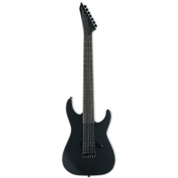 ESP LTD M-7HT Baritone Black Metal Black Satin 7 stīgu elektriskā ģitāra ESP LTD M-7HT Baritone Black Metal Black Satin 7 stīgu elektriskā ģitāra