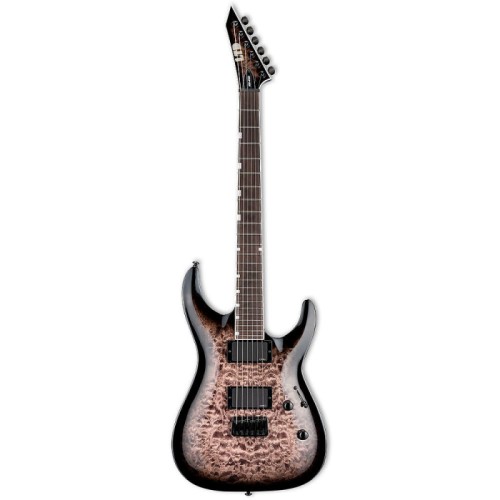 ESP LTD MH-400HT QM See Thru Black Sunburst elektriskā ģitāra ESP LTD MH-400HT QM See Thru Black Sunburst elektriskā ģitāra