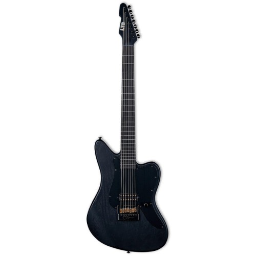 ESP LTD AW-XJ7 Baritone Evertune Black Open Grain Satin 7 stīgu elektriskā ģitāra ESP LTD AW-XJ7 Baritone Evertune Black Open Grain Satin 7 stīgu elektriskā ģitāra