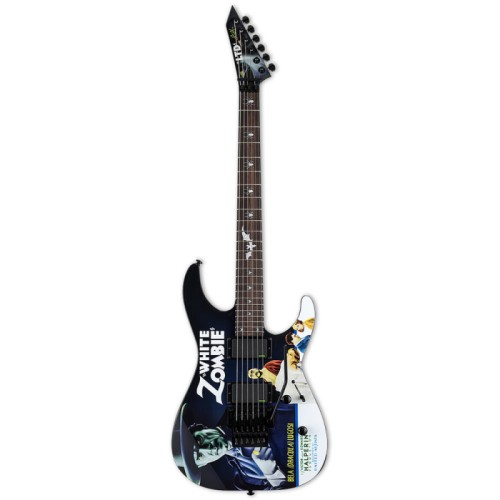 ESP LTD White Zombie elektriskā ģitāra ESP LTD White Zombie elektriskā ģitāra