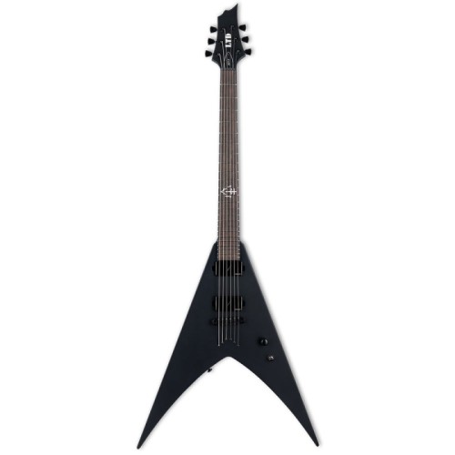 ESP LTD HEX-6 Black Satin elektriskā ģitāra ESP LTD HEX-6 Black Satin elektriskā ģitāra