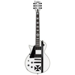 ESP LTD Iron Cross LH Snow White kreiļa elektriskā ģitāra ESP LTD Iron Cross LH Snow White kreiļa elektriskā ģitāra