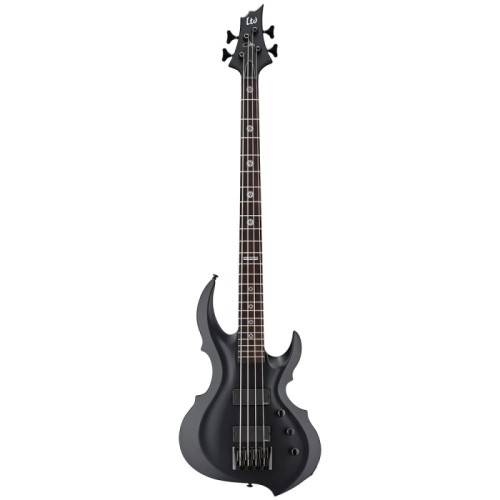 ESP LTD TA-604 FRX Black Satin elektriskā basģitāra ESP LTD TA-604 FRX Black Satin elektriskā basģitāra