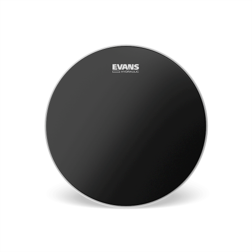 Evans Hydraulic melna 13″ — solo bungas plēve