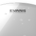 Evans Hydraulic caurspīdīga 22″ — basbungas plēve