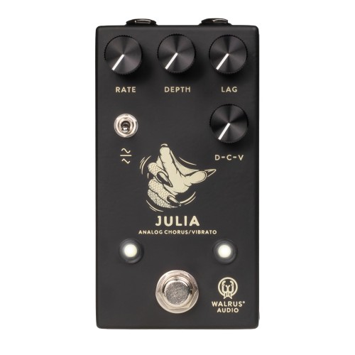 Walrus Audio Julia V2 Black — chorus/vibrato pedālis Walrus Audio Julia V2 Black — chorus/vibrato pedālis
