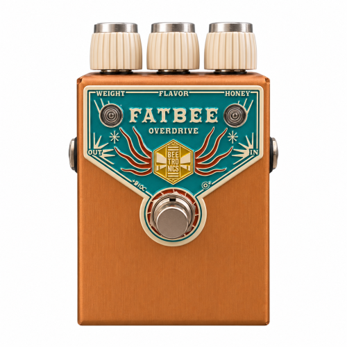 Beetronics Fatbee Hortensia Limited Edition — overdrive pedālis Beetronics Fatbee Hortensia Limited Edition — overdrive pedālis