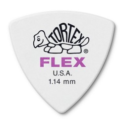 Dunlop Tortex® Flex™ Triangle Pick 1.14 mm mediators Dunlop Tortex® Flex™ Triangle Pick 1.14 mm mediators