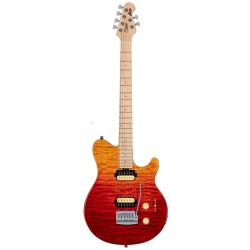 Sterling By Music Man Axis AX3QM Spectrum Red elektriskā ģitāra Sterling By Music Man Axis AX3QM Spectrum Red elektriskā ģitāra
