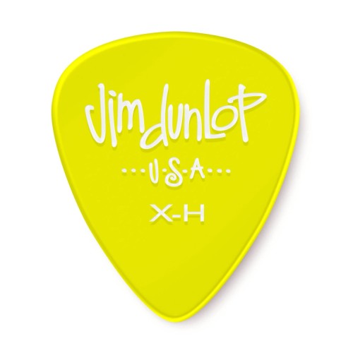 Jim Dunlop 486PXH Gels Yellow Extra Heavy Guitar Picks (12-Bag) — mediatoru komplekts Jim Dunlop 486PXH Gels Yellow Extra Heavy Guitar Picks (12-Bag) — mediatoru komplekts