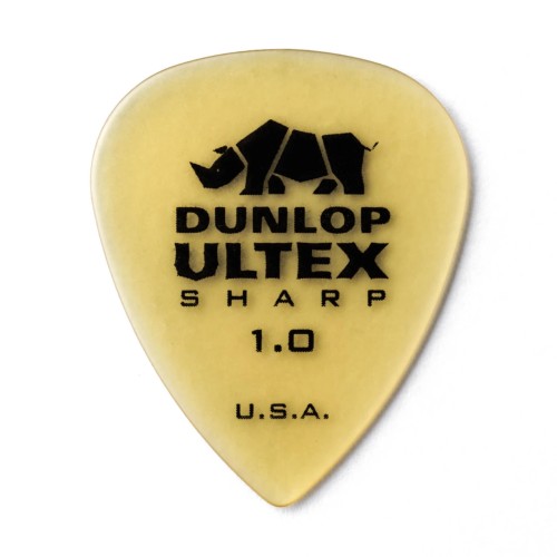 Jim Dunlop 433P100 Ultex Sharp Guitar Picks 1.0Mm (6-Pack) — mediatoru komplekts