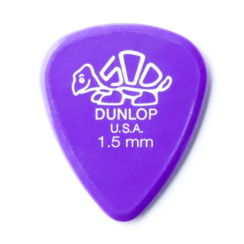 Jim Dunlop 41P150 Delrin 500 Lavender Guitar Picks 1.5Mm (12-Bag) — mediatoru komplekts