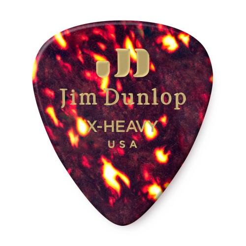Jim Dunlop 483P05XH Shell Celluloid Extra Heavy Guitar Picks (12-Bag) — mediatoru komplekts Jim Dunlop 483P05XH Shell Celluloid Extra Heavy Guitar Picks (12-Bag) — mediatoru komplekts