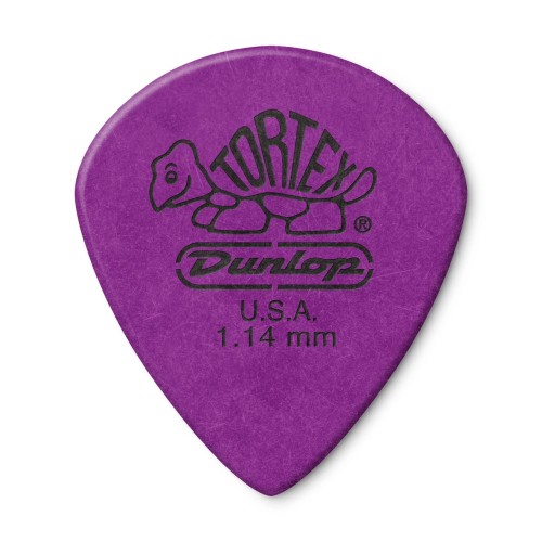 Jim Dunlop 498P114 Tortex Jazz 3 XL Purple Guitar Picks 1.14Mm (12-Pack) — mediatoru komplekts Jim Dunlop 498P114 Tortex Jazz 3 XL Purple Guitar Picks 1.14Mm (12-Pack) — mediatoru komplekts