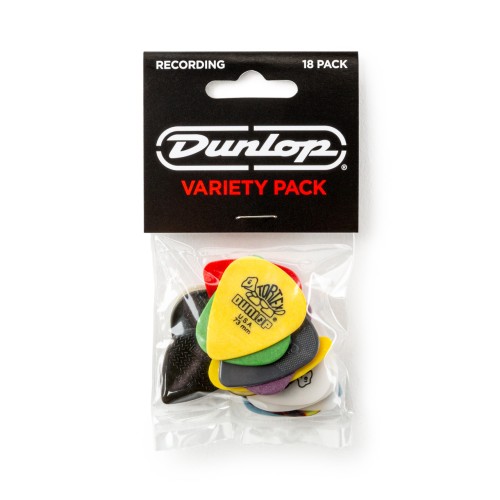 Jim Dunlop PVP120 Pick Var Recording Pack-18/Plypk — mediatoru komplekts Jim Dunlop PVP120 Pick Var Recording Pack-18/Plypk — mediatoru komplekts
