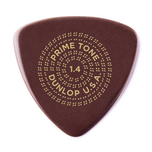 Jim Dunlop 513P140 Primetone Triangle Smooth Guitar Picks 1,4Mm (3-Pack) — mediatoru komplekts