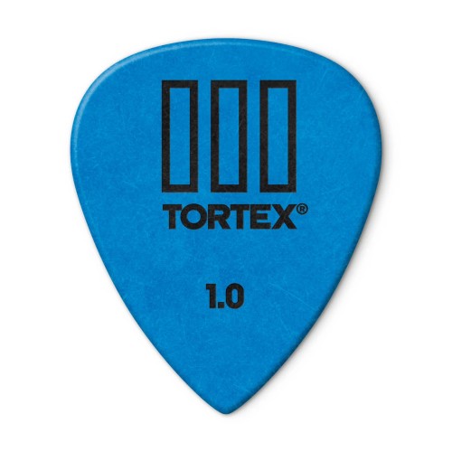 Jim Dunlop 462P100 Tortex T3 Blue Guitar Picks 1.0Mm (12-Pack) — mediatoru komplekts Jim Dunlop 462P100 Tortex T3 Blue Guitar Picks 1.0Mm (12-Pack) — mediatoru komplekts