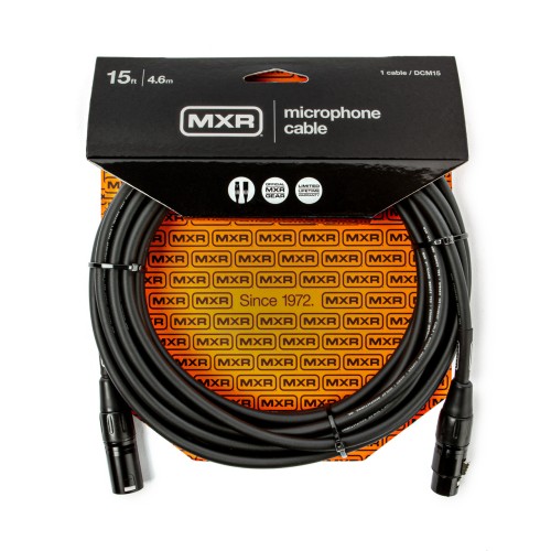 MXR DCM15 Microphone Cable 15 Ft — mikrofona vads