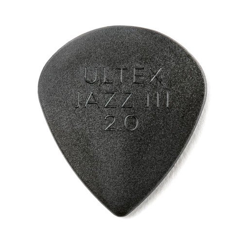 Jim Dunlop 427P200 Ultex Jazz 3 Guitar Picks 2.0Mm (6-Pack) — mediatoru komplekts Jim Dunlop 427P200 Ultex Jazz 3 Guitar Picks 2.0Mm (6-Pack) — mediatoru komplekts