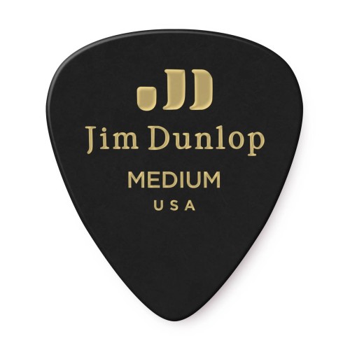 Jim Dunlop 483P03MD Black Classic Celluloid Medium Guitar Picks (12-Bag) — mediatoru komplekts Jim Dunlop 483P03MD Black Classic Celluloid Medium Guitar Picks (12-Bag) — mediatoru komplekts
