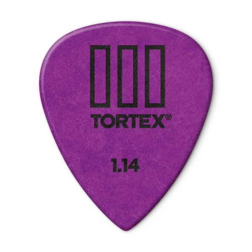 Jim Dunlop 462P114 Tortex T3 Purple Guitar Picks 1.14Mm (12-Pack) — mediatoru komplekts Jim Dunlop 462P114 Tortex T3 Purple Guitar Picks 1.14Mm (12-Pack) — mediatoru komplekts