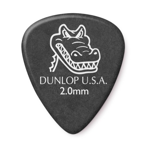 Dunlop Gator Grip® Pick 2.0 mm mediators Dunlop Gator Grip® Pick 2.0 mm mediators