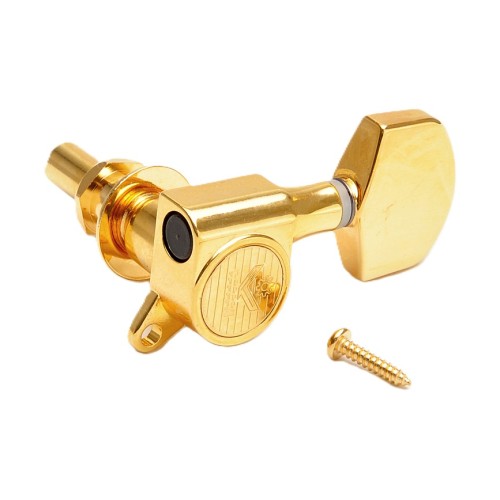 Kluson Modern Toplock German 3+3 Gold stīgu spriegotāji Kluson Modern Toplock German 3+3 Gold stīgu spriegotāji
