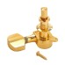 Kluson Modern Toplock German 3+3 Gold stīgu spriegotāji Kluson Modern Toplock German 3+3 Gold stīgu spriegotāji