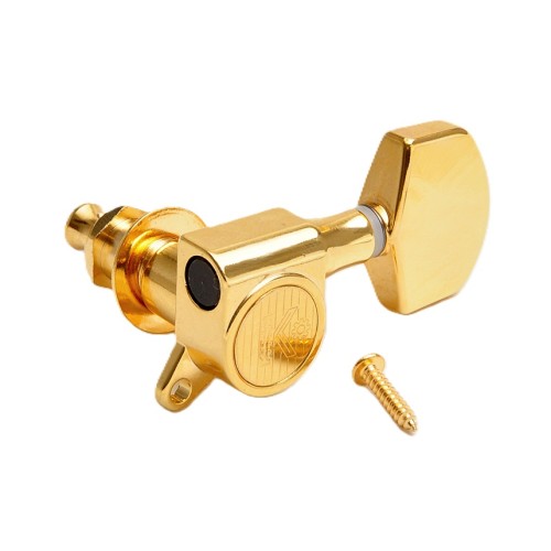 Kluson Modern Roundback German 3+3 Gold stīgu spriegotāji Kluson Modern Roundback German 3+3 Gold stīgu spriegotāji