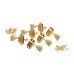 Kluson Traditional Single Line Tulip 3+3 Gold stīgu spriegotāji Kluson Traditional Single Line Tulip 3+3 Gold stīgu spriegotāji