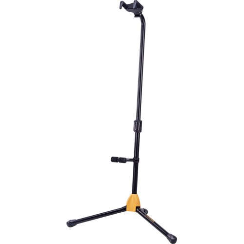 Hercules GS412B-PLUS — ģitāras statīvs ar regulējamu aizmugures balstu