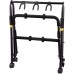 Hercules GS523B-PLUS — statīvs trim ģitārām ar riteņiem Hercules GS523B-PLUS — statīvs trim ģitārām ar riteņiem