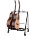 Hercules GS523B-PLUS — statīvs trim ģitārām ar riteņiem Hercules GS523B-PLUS — statīvs trim ģitārām ar riteņiem