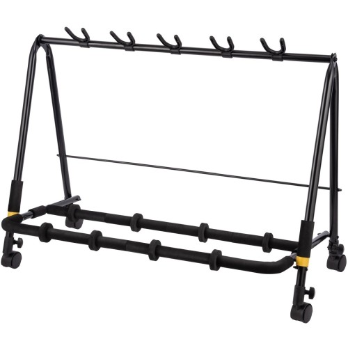 Hercules GS525B-PLUS — statīvs piecām ģitārām ar riteņiem Hercules GS525B-PLUS — statīvs piecām ģitārām ar riteņiem