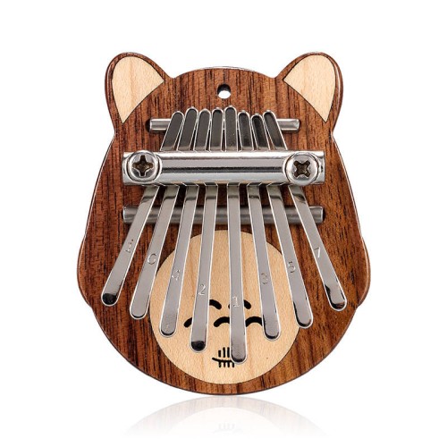 Hluru KML8-Walnut — 8 mēlīšu kalimba Hluru KML8-Walnut — 8 mēlīšu kalimba