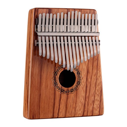 Hluru KG-RedRosewood — 17 mēlīšu kalimba Hluru KG-RedRosewood — 17 mēlīšu kalimba