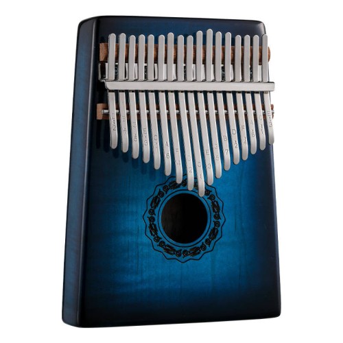 Hluru KG-GradientBlue — 17 mēlīšu kalimba Hluru KG-GradientBlue — 17 mēlīšu kalimba
