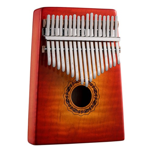 Hluru KG-GradientRed — 17 mēlīšu kalimba Hluru KG-GradientRed — 17 mēlīšu kalimba