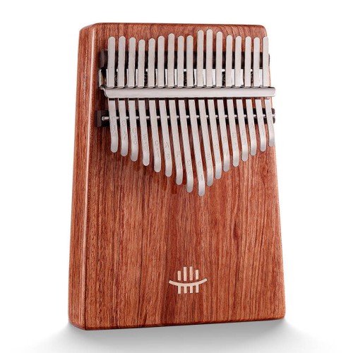 Hluru KC17-ZambianPadauk — 17 mēlīšu kalimba Hluru KC17-ZambianPadauk — 17 mēlīšu kalimba