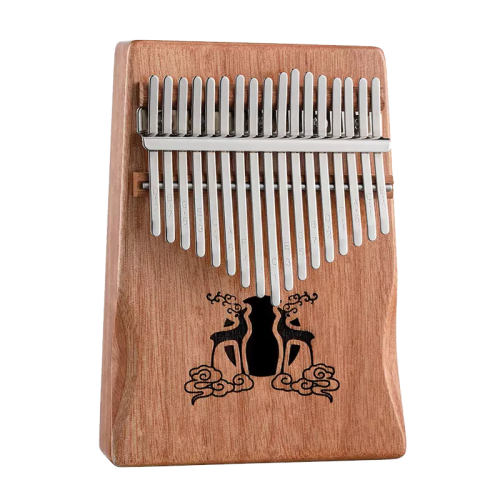 Hluru KHL-Mahogany — 17 mēlīšu kalimba Hluru KHL-Mahogany — 17 mēlīšu kalimba