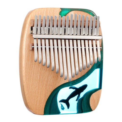 Hluru KW17 — 17 mēlīšu kalimba Hluru KW17 — 17 mēlīšu kalimba