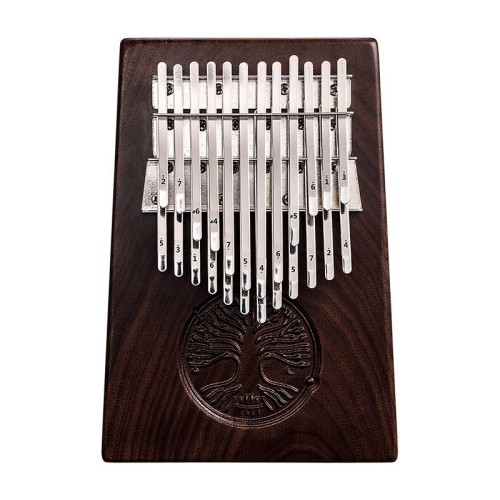 Hluru KX24-Walnut — 24 mēlīšu kalimba Hluru KX24-Walnut — 24 mēlīšu kalimba