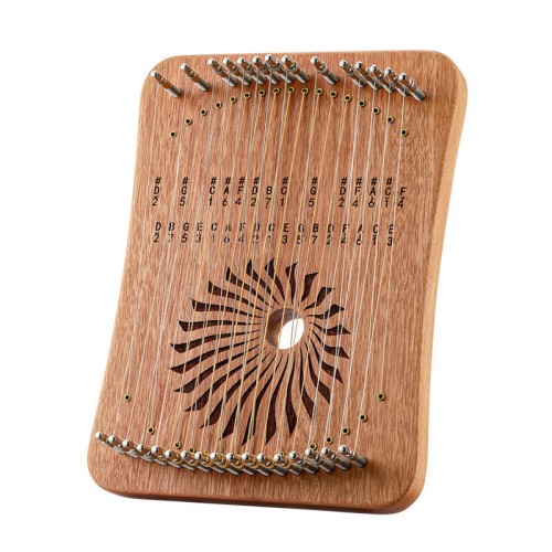 Hluru KL31-Sandalwood — 31 stīgu Kalyre Hluru KL31-Sandalwood — 31 stīgu Kalyre