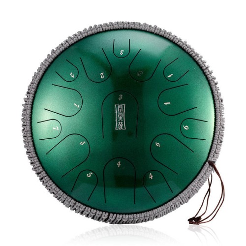 Hluru TBP15-14-JewelGreen — 15 nošu zvanga Hluru TBP15-14-JewelGreen — 15 nošu zvanga