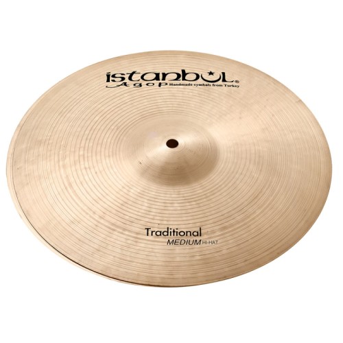 Istanbul Agop Traditional Medium Hi-Hat 14″ šķīvji Istanbul Agop Traditional Medium Hi-Hat 14″ šķīvji