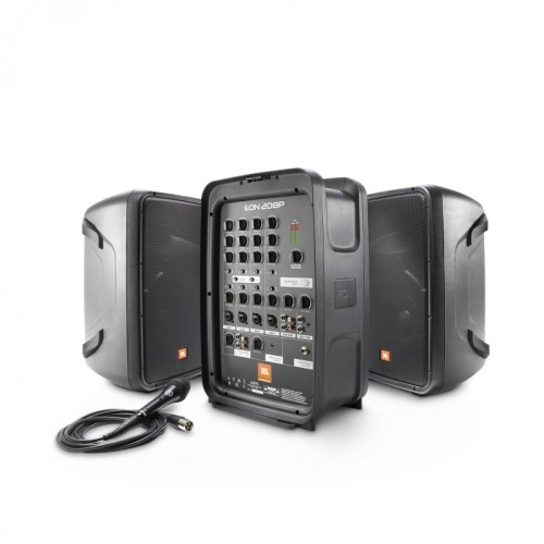 JBL EON208P/230 — apskaņošanas komplekts (melnā krāsā) JBL EON208P/230 — apskaņošanas komplekts (melnā krāsā)