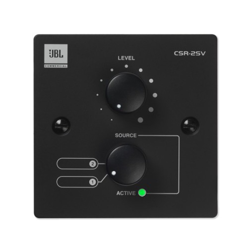 JBL CSR2SVBLKV-EU — sienas skaļuma un avota regulators JBL CSR2SVBLKV-EU — sienas skaļuma un avota regulators