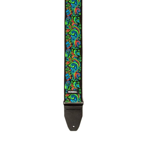 Jim Dunlop JH27 Strap Hendrix Bklight Love Drops Blu — ģitāras siksna Jim Dunlop JH27 Strap Hendrix Bklight Love Drops Blu — ģitāras siksna